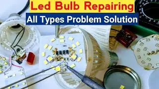 FAST & EASILY REPAIR LEDBULB AT HOME... malayalam