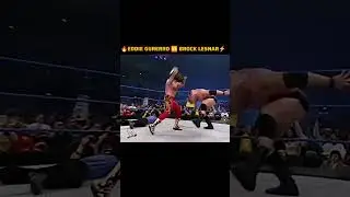 WWE : Eddie Guerrero vs Brock Lesnar  | WWE Championship 2004 🏆 |🔥No Way Out 2004 🔥👊