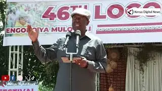 Ruto is the Captain We Need, Let's Stand with him in 2027, Mudavadi Pleads with the Mulembe Nation