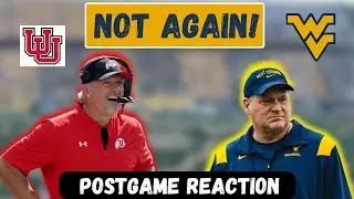 WVU Gets BOAT RACED at Home by Utah | Live Postgame Reaction