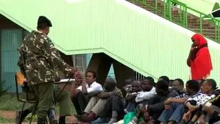 Detention at Kasarani Stadium