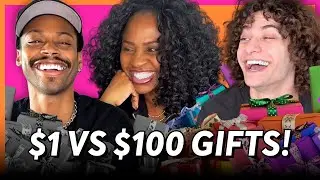 $1 vs $100 Christmas gifts! | Take 19 | Double Take Podcast