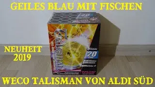 Weco Talisman von Aldi S&uuml;d - Geiles Blau mit Fischen [NEUHEIT 2019]
