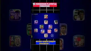 5 TOP 🔝 POSSESSION Game Formations PRO players LOVE 💕 #efootball2023mobile#efootballformation