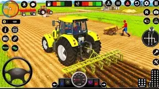 Modern Tractor Farming Driving Simulator 3D - New Tractor Games - Android Gameplay
