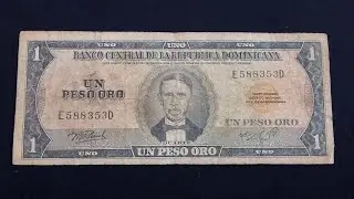 DOMINICAN REPUBLIC 1 Peso Oro (1978) | Banknote Encyclopedia