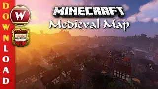 Minecraft Download Medieval Map/Mittelalterwelt || Cinematic || Falcons Rock - Version 2018