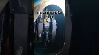Crankshaft deflection check #short #engine #ship #vessel #crankshaft