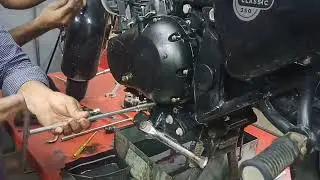how to change clutch plates motorcycle - royal enfield classic 350 bullet singh