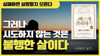 더 빠르게 실패하기 | 빠르게 성공하고 싶다면 빠르게 실패하라