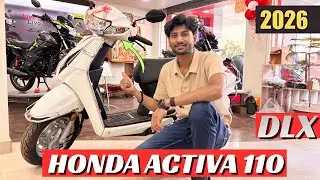 Honda Activa 110 DLX Model 2026 OBD-2B Bs6 New Features Price Mileage Detailed review #activa #video