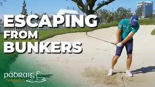 How to Escape Bunkers | Achieving a Single Figure Handicap | Padraig Harrington