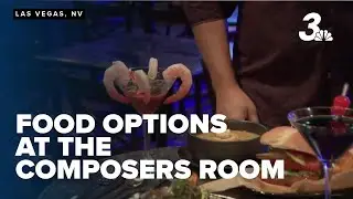 Food options at The Composers Room
