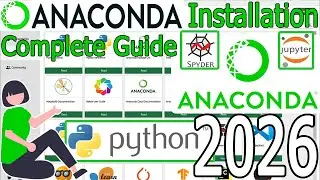 How to install Anaconda on Windows 11 [ 2026 Update ] Jupyter Notebook, Spyder IDE for Data Science