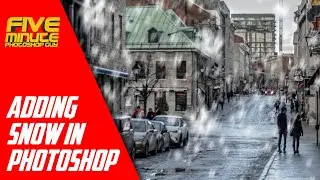 ADDING SNOW TO YOUR IMAGE