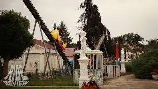 Schmetterlings Pendelbahn - POV - Churpfalzpark (Onride/Offride)