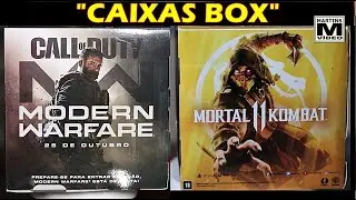 CALL OF DUTY & MORTAL KOMBAT II(CAIXAS BOX)