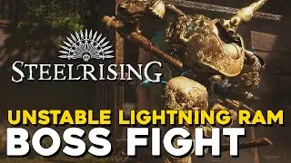 Steelrising Unstable Lightning Ram Boss Fight