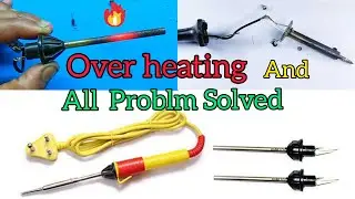 How To Repair Soldering Iron | Soldering Iron Repair And Over Heating Solution  @Techno Topics