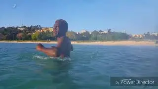 Jefroy Leslie's Beach work out