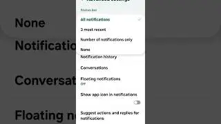 Change Notification icons