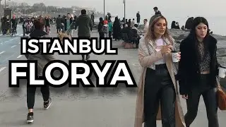 Yeshil Yurt - Aqua Florya Walk With Me ☁️ 9 January 2022 (4K UHD fbs 60) turkey Istanbul 🇹🇷