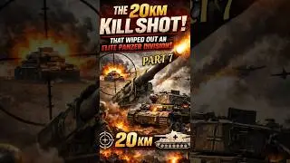 The 20km Kill Shot That Wiped Out an Elite Panzer Division _ ww2 (Part - 7) #shorts#panzer#ww2