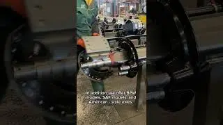 Powerful China manufacturing, low cost and high quality bpw axle, wonderful assembly process#axle