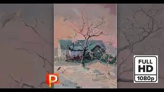 Живопись в Corel Painter 2020 / Зимний Вечер