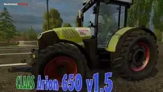 Farming Simulator 15 - Claas Arion 650 Best Tractor Mod