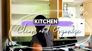 Cleaning Motivation || Organizing my Messy Kitchen & Fridge 😩 | Clean, Reorganize & Cook With Me 🧼 🍳