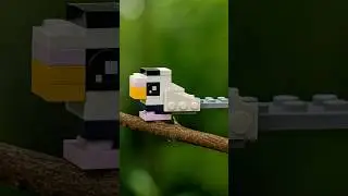 LEGO Bird MOC Speed Build 🐦💛 #LEGO #LEGOMOC #LEGOAnimals