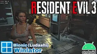 Resident Evil 3 Remake on Android! - Winlator Bionic Ludashi | Snapdragon 8 Gen 1 Gameplay + setting