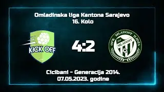 ŠF Kick Off - OFK Mladost Ilidža 4:2 (16. kolo Omladinske lige Kantona Sarajevo) - Generacija 2014.