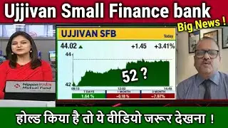 Ujjivan Small Finance bank share latest news,Buy or not?,ujjivan sfb bank share analysis,target 2025