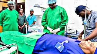 MIMI NI DAKTARI: See Ruto dressed as a doctor during opening of Mkongani Sub County Hospital