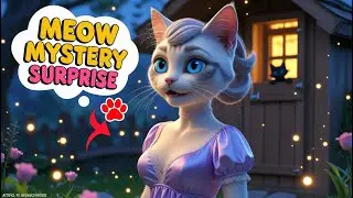Cute Cat Meow Mystery | Bedtime Story for Kids | Cartoon for Preschoolers