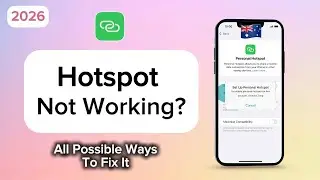 3 Ways To Fix Personal Hotspot Not Working On Your iPhone ( Every Possibilities )