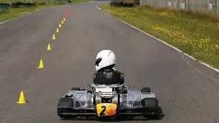 Electric GoKart Acceleration Test 0-100 km/h in 3.3 seconds