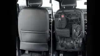 Tactical Car Seat Back Organizer, Upgrade Tactical Vehicle Panel Organizer Molle Pouch