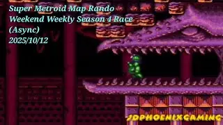 Season 4 Community Race (Async) | 2025/10/12 | Super Metroid Map Rando