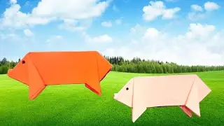How to make paper pig