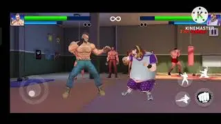 Bodybuilder Gym Fighting game