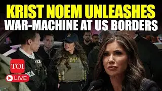 LIVE | Kristi Noem&rsquo;s FIRST Order As Homeland Security Secretary | Trump Latest News | US News
