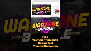 Amazing education Thumbnail Design Youtube Thumbnail Design warzone bundle