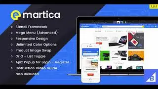 eMartica - Premium Responsive Supermarket Bigcommerce Template (Stencil Ready) | Themeforest
