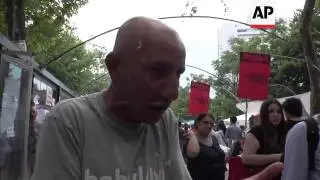 PM threatens crackdown if protesters don't leave square, reax