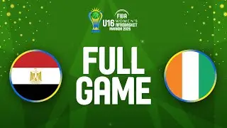 FINAL | Egypt v C&ocirc;te d'Ivoire | Full Basketball Game | FIBA U16 Women's AfroBasket 2025