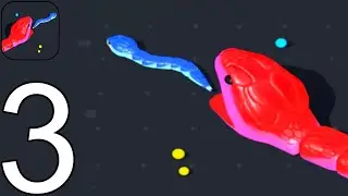 Snake Clash - Gameplay Walkthrough Part 3 Tutorial NEW Mobile Game (Android,ios)