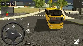 Euro Bus Driving Game Public Transportation 2024 - Indonesia Bus Simulator Android Gameplay #86